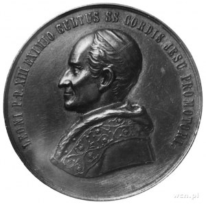 Leon XIII- medal patriotyczny wybity w 1900 roku- POLON...