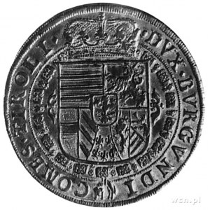 arcyksiążę Leopold- książę Tyrolu 1626-1632, talar 1632...