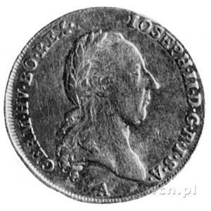 Józef II 1780-1790, 2 dukaty 1786, Wiedeń, Aw: Popiersi...