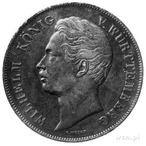 Wilhelm I 1816-1864, 2 guldeny 1848, Aw: Głowa króla w ...