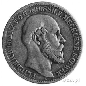 Fryderyk Franciszek 1842-1883, 2 marki 1876, J.84