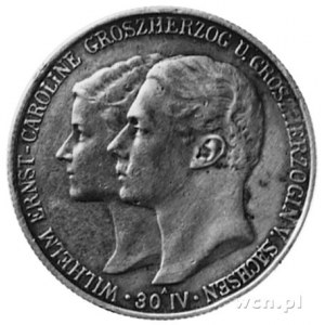 2 marki 1903, J.158, moneta wybita z okazji zaślubin
