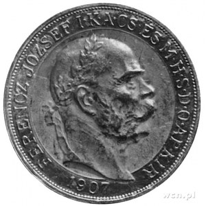 Franciszek Józef 1848-1916, 100 koron 1907, Krzemnica, ...