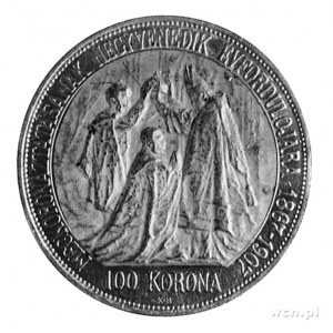 Franciszek Józef 1848-1916, 100 koron 1907, Krzemnica, ...