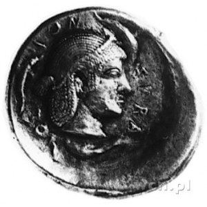 SYCYLIA- Syrakuzy, didrachma 474-450 pne, Aw: Głowa Art...