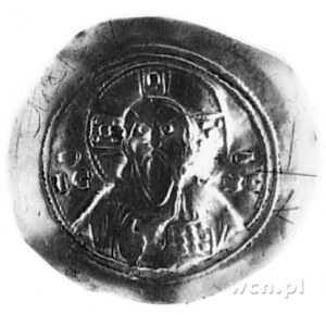 Michał VII 1071-1078, histamenon, Aw: Popiersie Chrystu...
