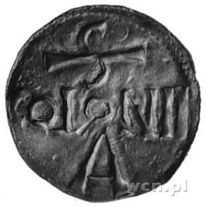 cesarz Otto I 963-973, denar, Aw: Krzyż równoramienny, ...