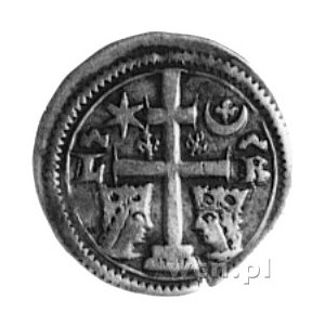 Ładysław IV 1272-1290, denar bity dla Słowenii, Aw: Pod...