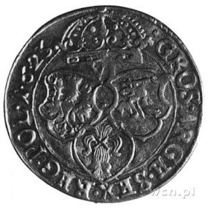 szóstak 1623, Bydgoszcz, Aw: Popiersie w koronie i napi...