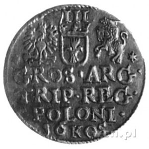 trojak 1605, Kraków, j.w., Kop.LIVk.6a -R-, Wal.XCII