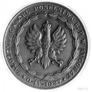 medal wykonany przez S.R. Koźbielewskiego upamiętniając...