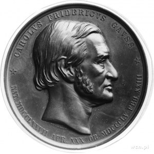 medal sygnowany BREHMER wybity w 1855 r. na zlecenie kr...
