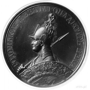 medal sygnowany KLEPIKOW 1835 według projektu Tołstoja ...