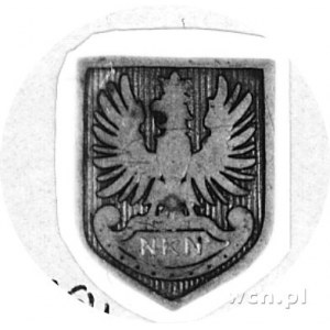 odznaka na agrafkę 20 x 16 mm, wydana przez Centralne B...