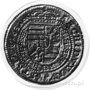 dukat 1631, Kłodzko, Aw: Postać arcyksięcia, w otoku na...