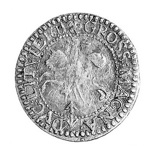 grosz 1611, Wilno, j.w., Gum. 1319, Kurp. 2074 R, monet...