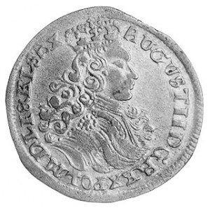 szóstak 1706, Lipsk, j.w., Kop. 302 II 3a-RR-, Merseb. ...