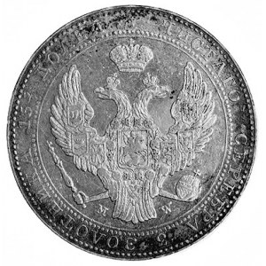 3/4 rubla=5 złotych 1840, Warszawa, j.w., Plage 365.