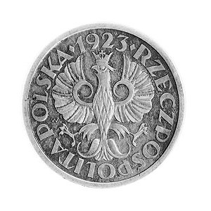 5 groszy 1923, jak moneta obiegowa, Parchimowicz P-106c...