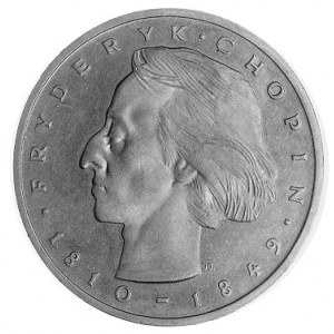 50 złotych 1972, Warszawa, Głowa Fryderyka Chopina w/g ...