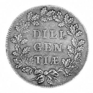 medal nagrodowy autorstwa Holzhaeussera DILIGENTIAE (Pi...