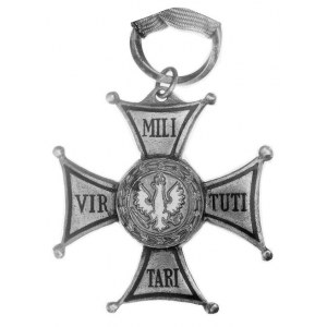krzyż srebrny Orderu Wojskowego Virtuti Militari (V kla...