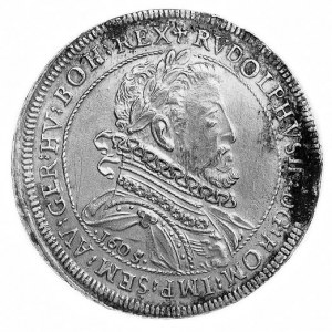 talar 1605, Hall, Aw: Popiersie w prawo, w otoku napis,...