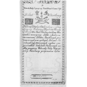 10 złotych 8.06.1794, Seria D, Pick A2