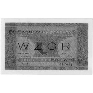 5 złotych 25.10.1926 Ser.A 0245678, Pick 49, WZÓR