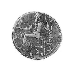 Macedonia- Aleksander III 336-323, drachma, Aw: Głowa H...