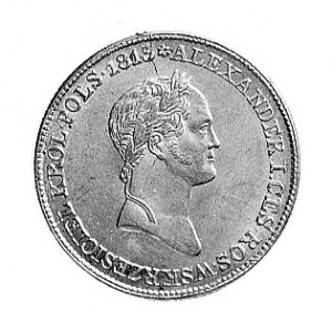 1 złoty 1834, Warszawa, Aw: Głowa i napis, Rw: Wieniec ...