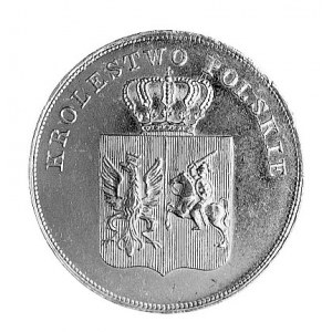 5 złotych 1831, Warszawa, j.w., Plage 272, minimalnie j...