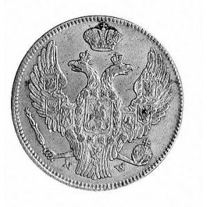 30 kopiejek = 2 złote 1839, Warszawa, Aw: Orzeł carski,...