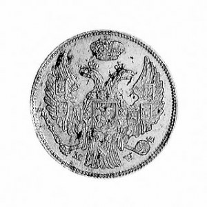 15 kopiejek = 1 złoty 1839, Warszawa, Aw: Orzeł carski ...