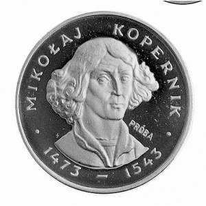 100 złotych 1973, Mikołaj Kopernik (mała głowa), napis ...