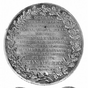 medal autorstwa J. F. Holzhaeussera wybity dla uczczeni...