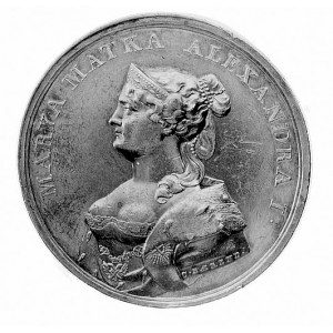 medal autorstwa Baerenda wybity w 1818 r., z okazji wiz...