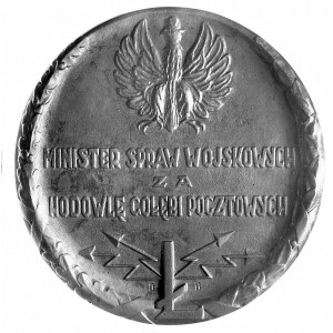 medal Ministerstwa Spraw Wojskowych za hodowlę gołębi p...