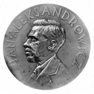 Jan Aleksandrowicz- medal autorstwa K. Żmigrodzkiego 19...