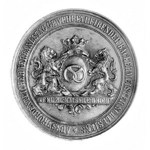 medal nagrodowy z Wystawy Piekarniczej we Wrocławiu 190...