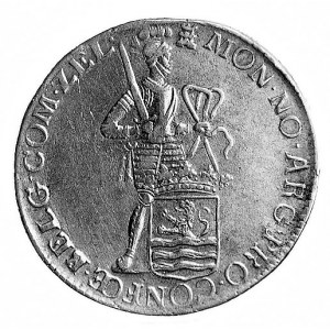 Silver dukat 1762, Zelandia, j.w., Delm.976, Dav.1848