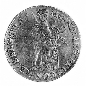 Silver dukat 1802, Utrecht, j.w., Delm.982, Dav.225