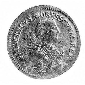 ort 1752, Królewiec, Aw: Popiersie i napis w otoku; lit...