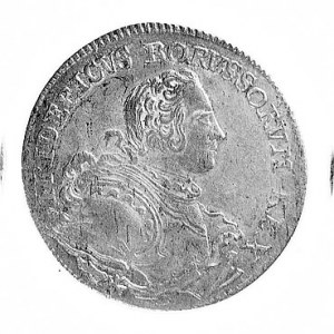 ort 1752, Wrocław, Aw: Popiersie i napis w otoku, Rw: O...