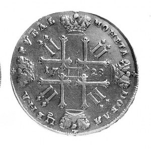 rubel 1728, Moskwa, j.w., Mich.72-81