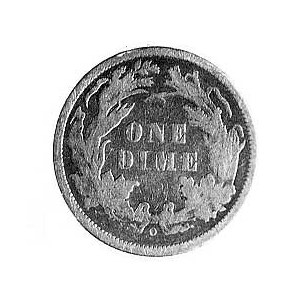 10 centów 1860 \O\ (Nowy Orlean)