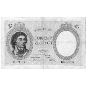 20 złotych 15.07.1924, Pick 63