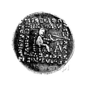 Partia- Dariusz 70 pne, drachma, Aw: Popiersie króla na...