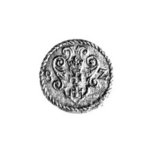 denar 1582, Gdańsk, Kurp. 368 R3, Gum. 786.