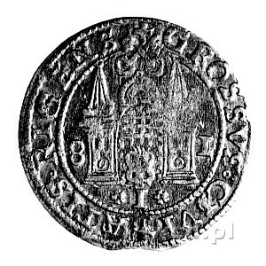 dukat 1612, Gdańsk, ciekawa odmiana napisu na awersie S...